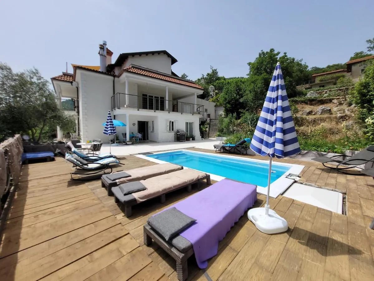 Lägenhet Ferienwohnung Mit Pool Kroatien Mit Meerblick Und Pool Lovran Kroatien